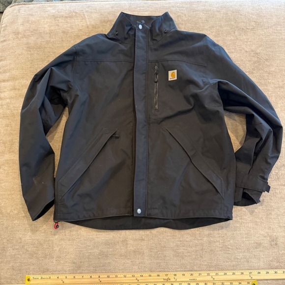 Carhartt J162 Black Workwear Utility Jacket Mens Medium M
